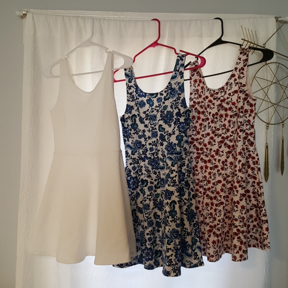 Three dresses